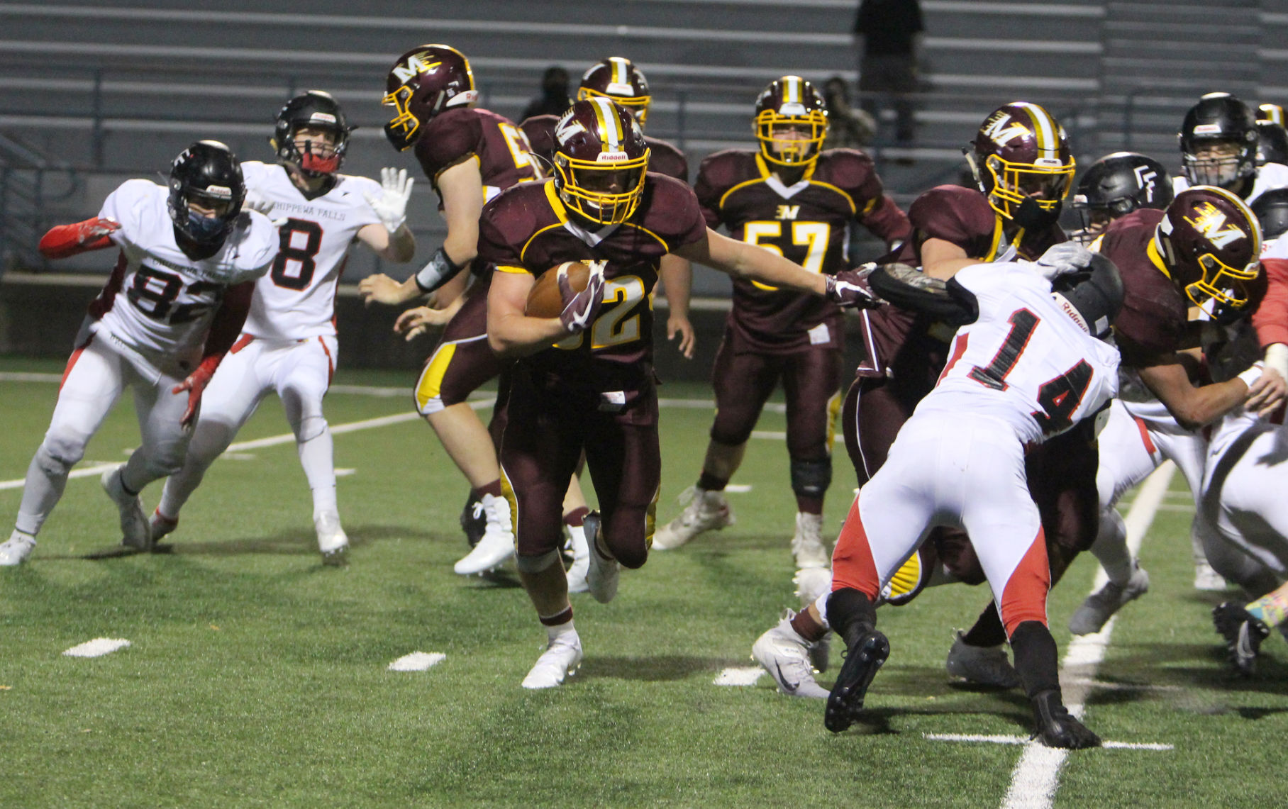 Chi-Hi at Menomonie football 10-16-20